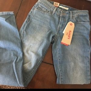 Levis 711 26L pinstripe